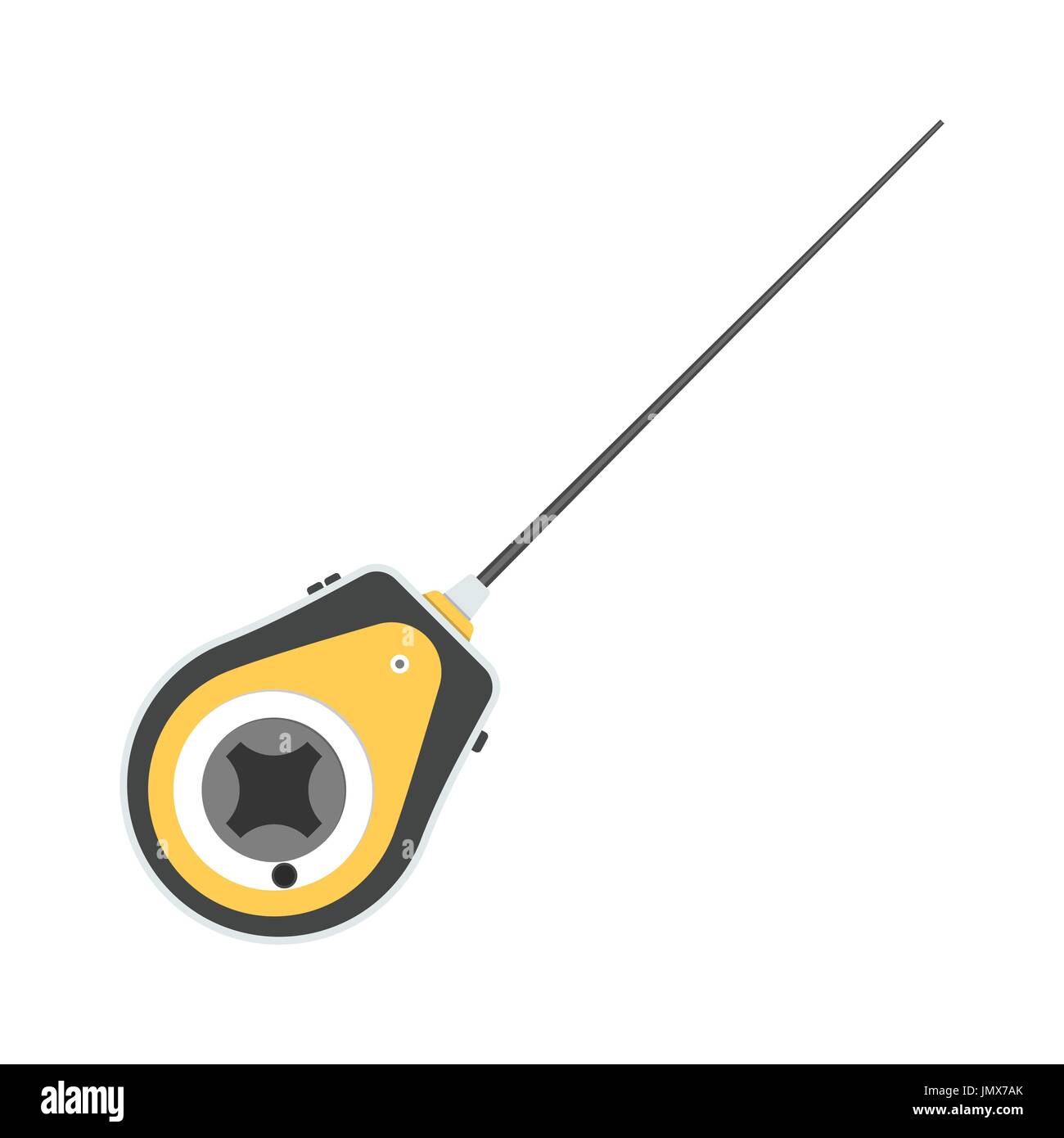 Vector illustration de bobine de pêche Illustration de Vecteur