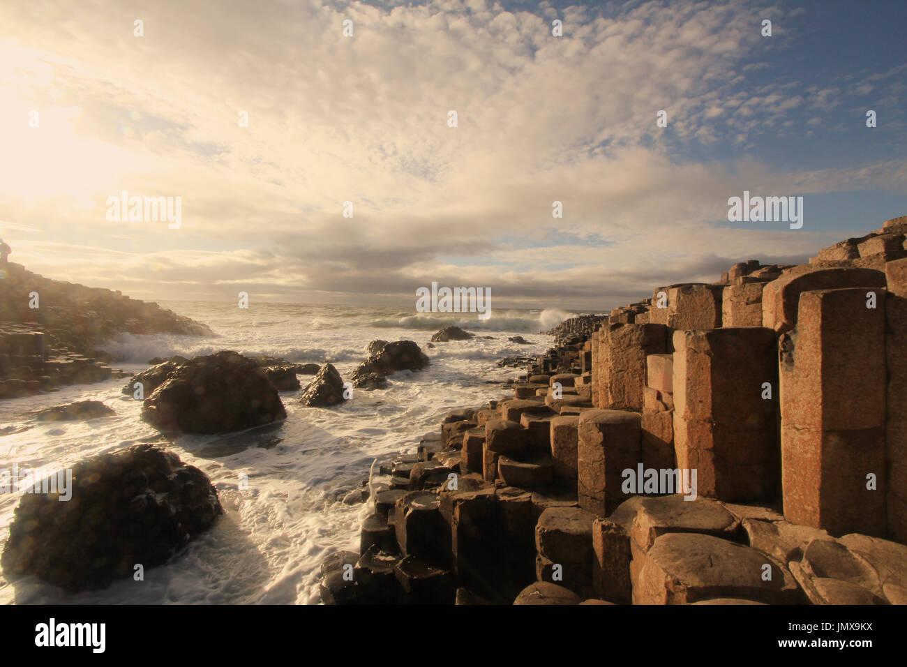 L'Irlande du Nord, célèbre site touristique Banque D'Images