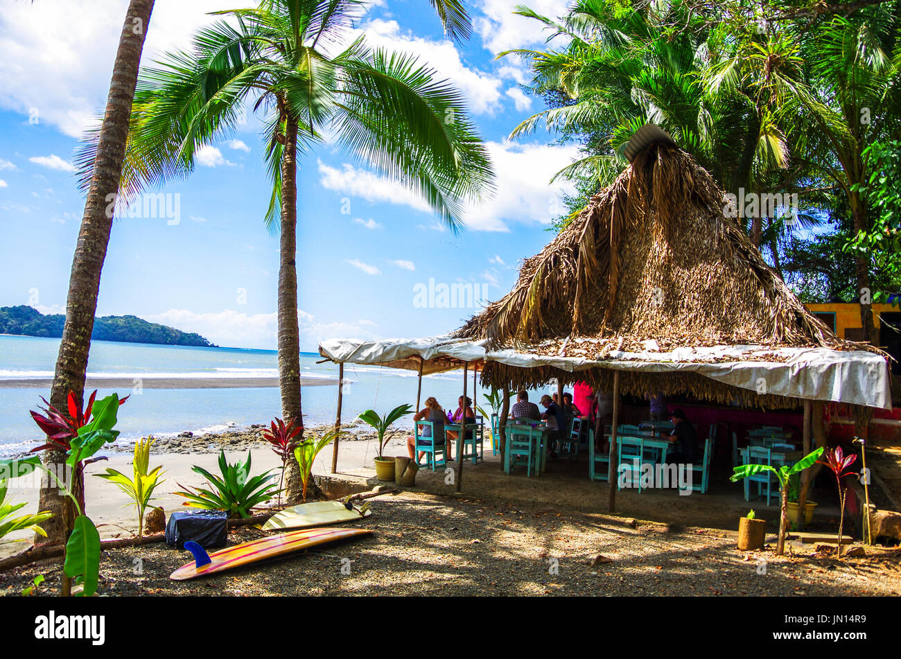 Santa Catalina - images du parc naturel national de l'île de coiba au Panama Banque D'Images