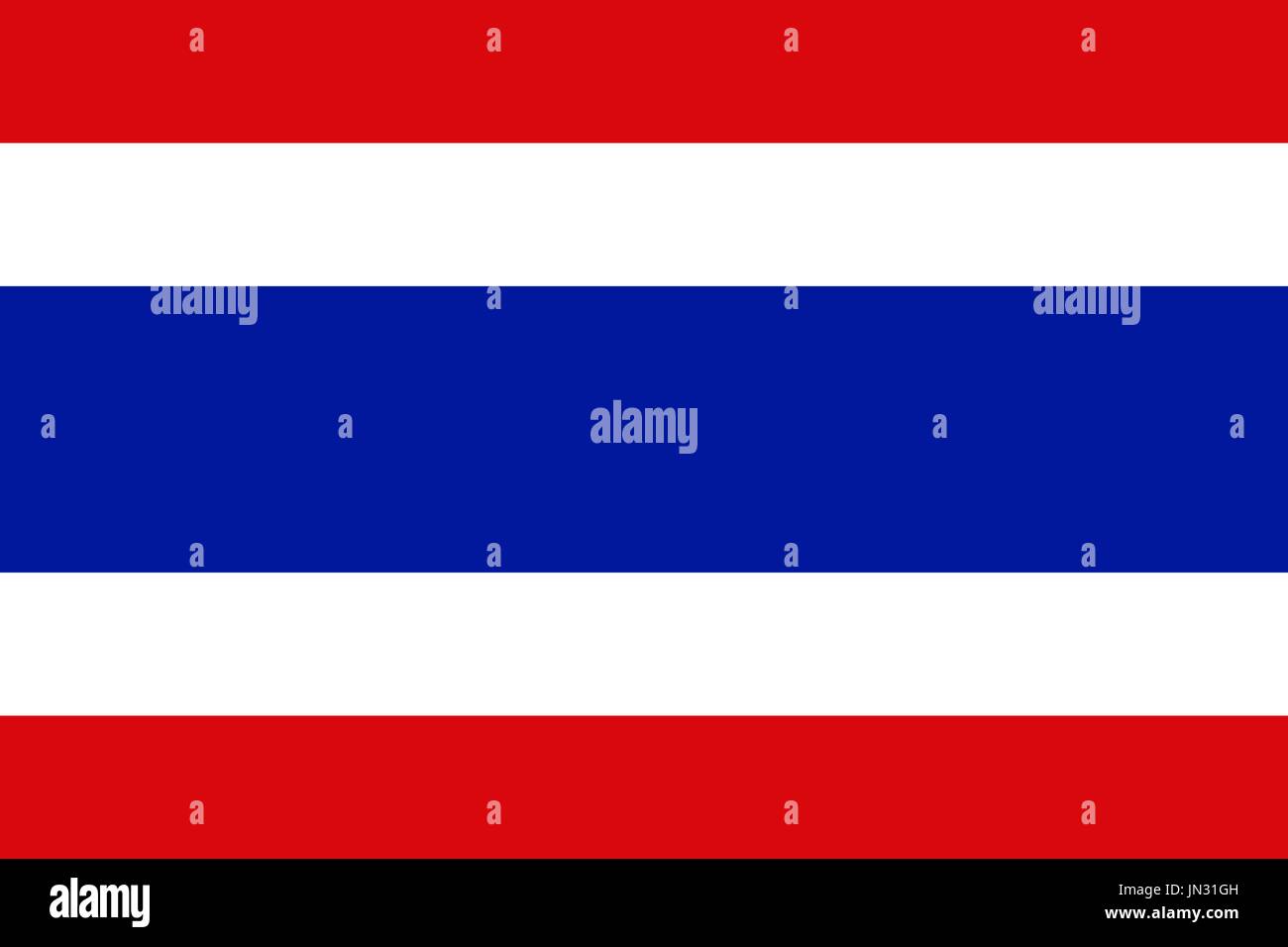 La conception du pavillon. Pavillon thaïlandais sur le fond blanc, télévision isolé mise en page pour vos dessins. Vector illustration. Illustration de Vecteur