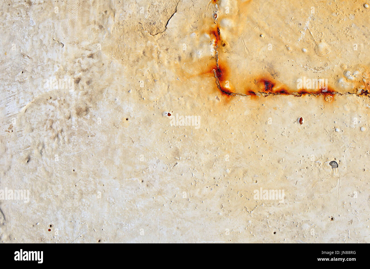 Rusty Texture mur peint Banque D'Images