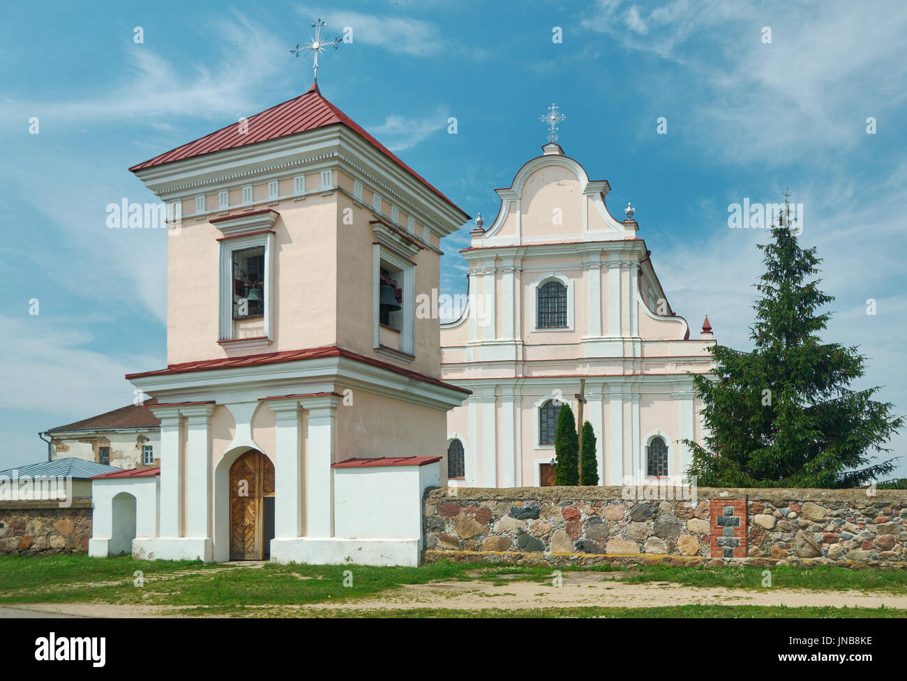 Golshany,Voblast de Hrodna, en Biélorussie le monastère des Franciscains Banque D'Images