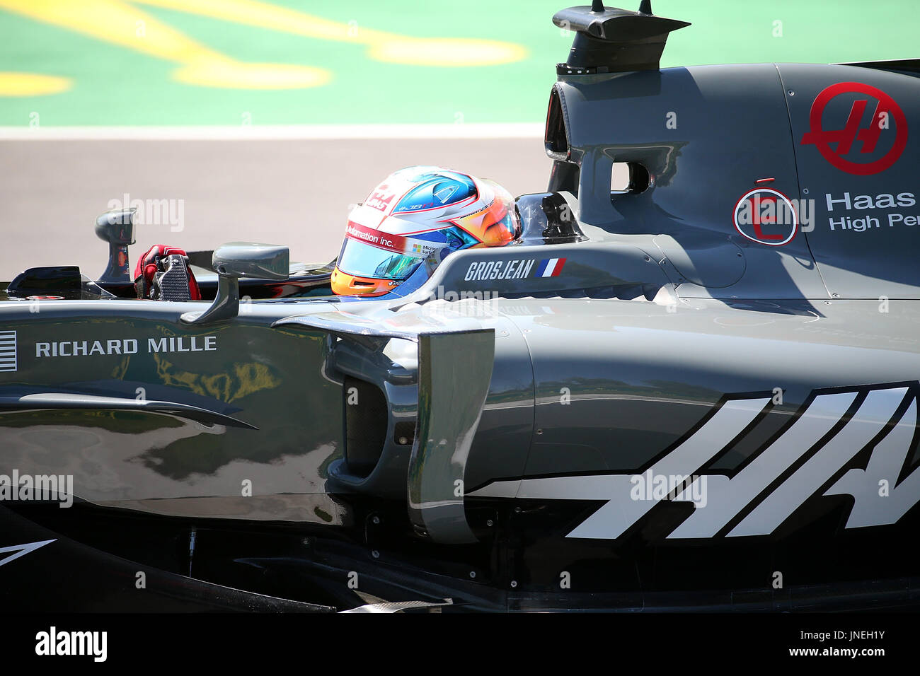 20.07.2017, Hungaroring, Budapest, Formule 1 Grand Prix Grosser Preis von Ungarn 2017 , im Bild Romain Grosjean (FRA# 8), Haas F1 Team Photo : Cronos/Hasan Bratic Banque D'Images