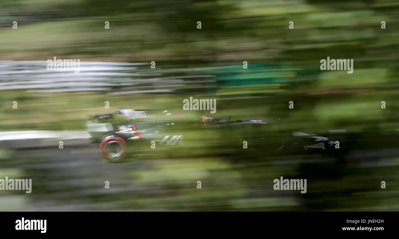 20.07.2017, hungaroring, Budapest, Formule 1 grand prix grosser preis von Ungarn 2017 , im Bild Romain Grosjean (fra# 8), Haas f1 team photo : Cronos/hasan bratic Banque D'Images