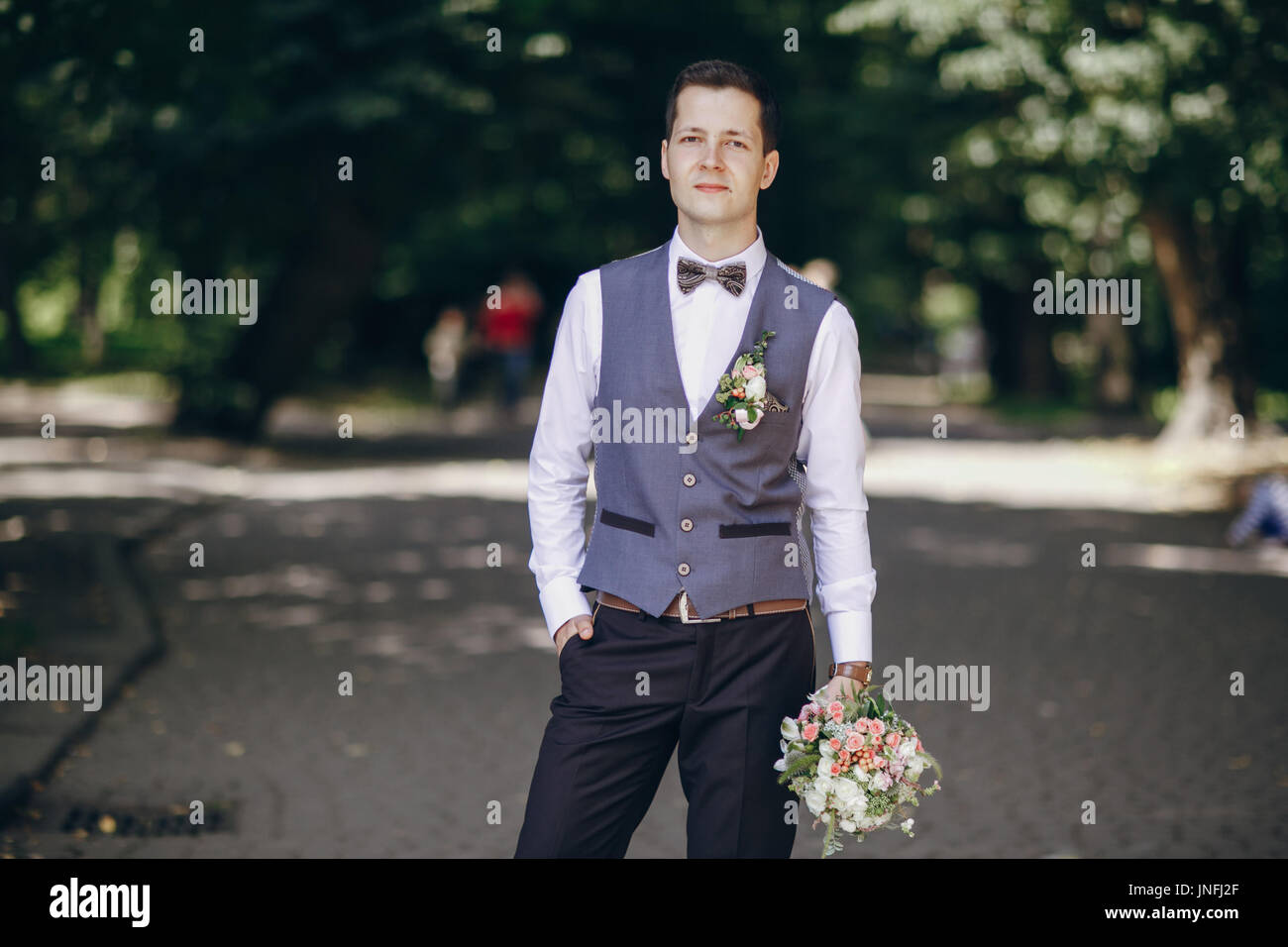 Mariage Royal dans la vieille ville Banque D'Images