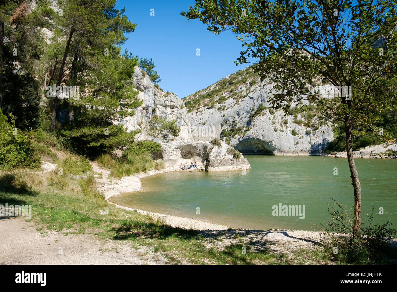 Lake près de St Rémy de Provence Photo Stock - Alamy