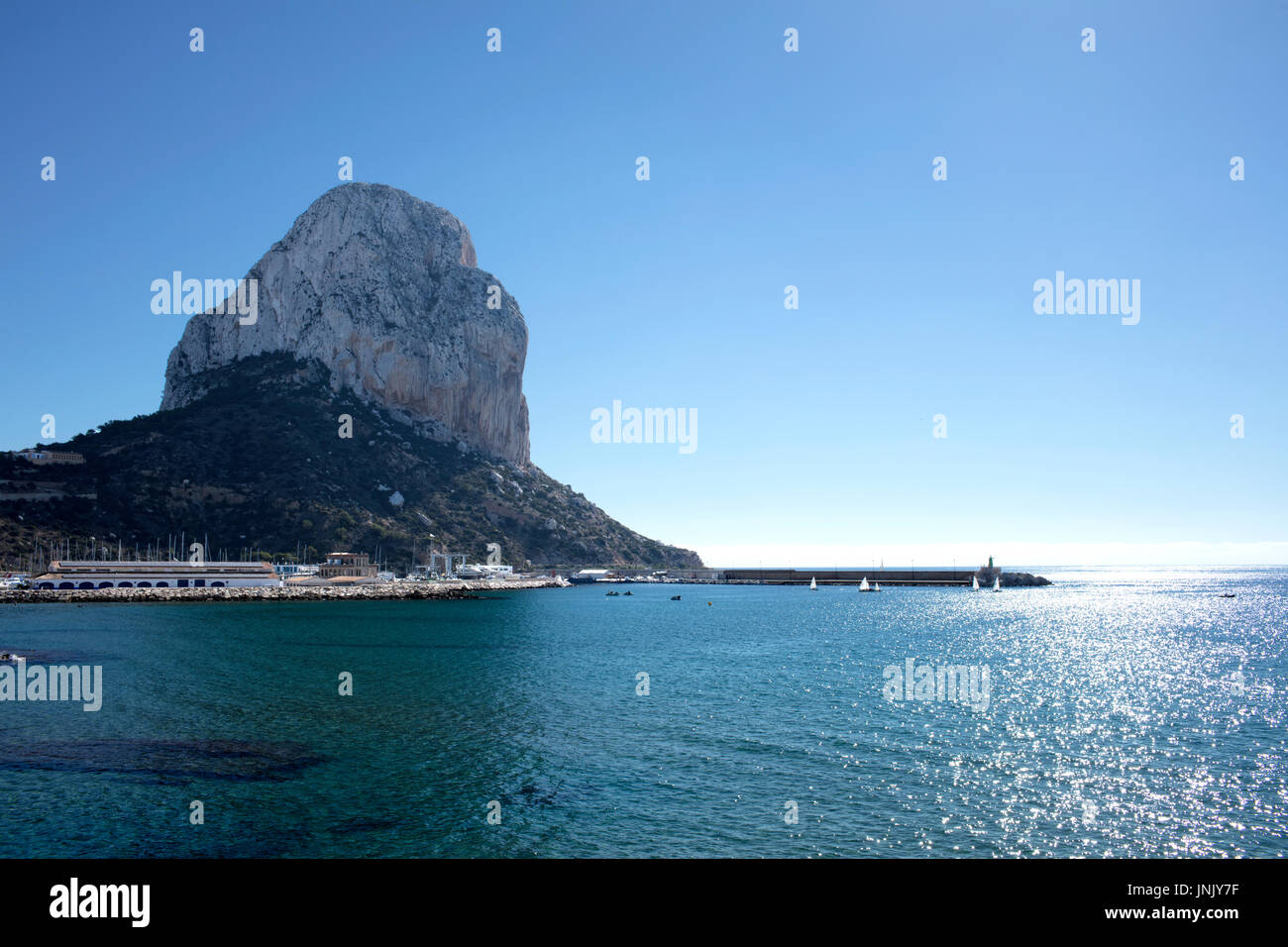 Calpe port Banque de photographies et d’images à haute résolution - Alamy