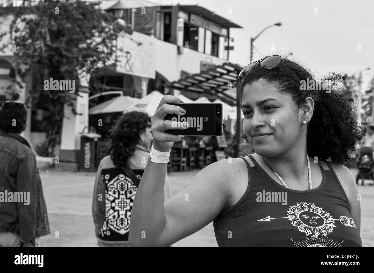 Bénéficiant d'un voyage Banque D'Images