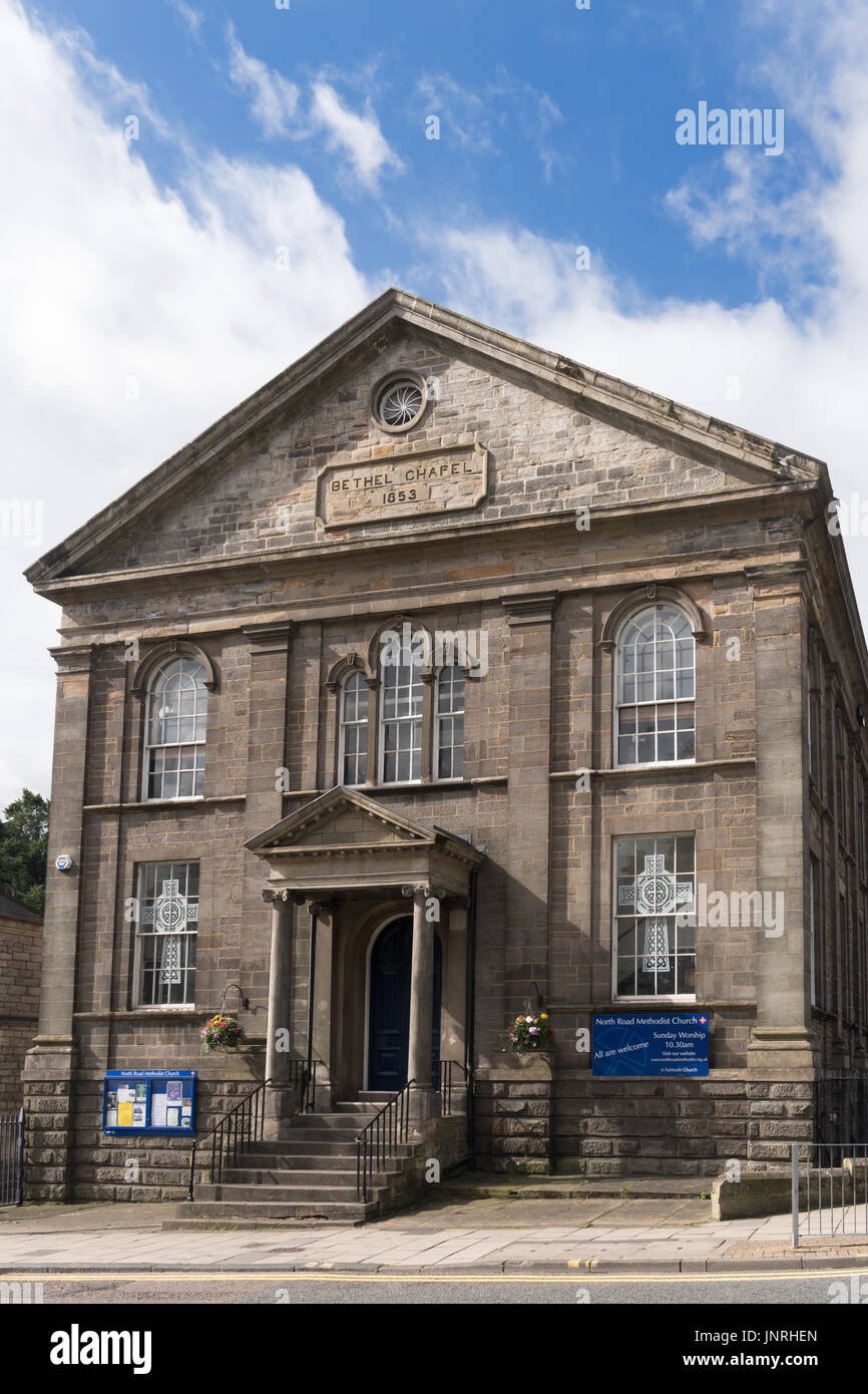 Route du Nord église méthodiste, l'Église Bethel, ville de Durham, Angleterre du Nord-Est, Royaume-Uni Banque D'Images