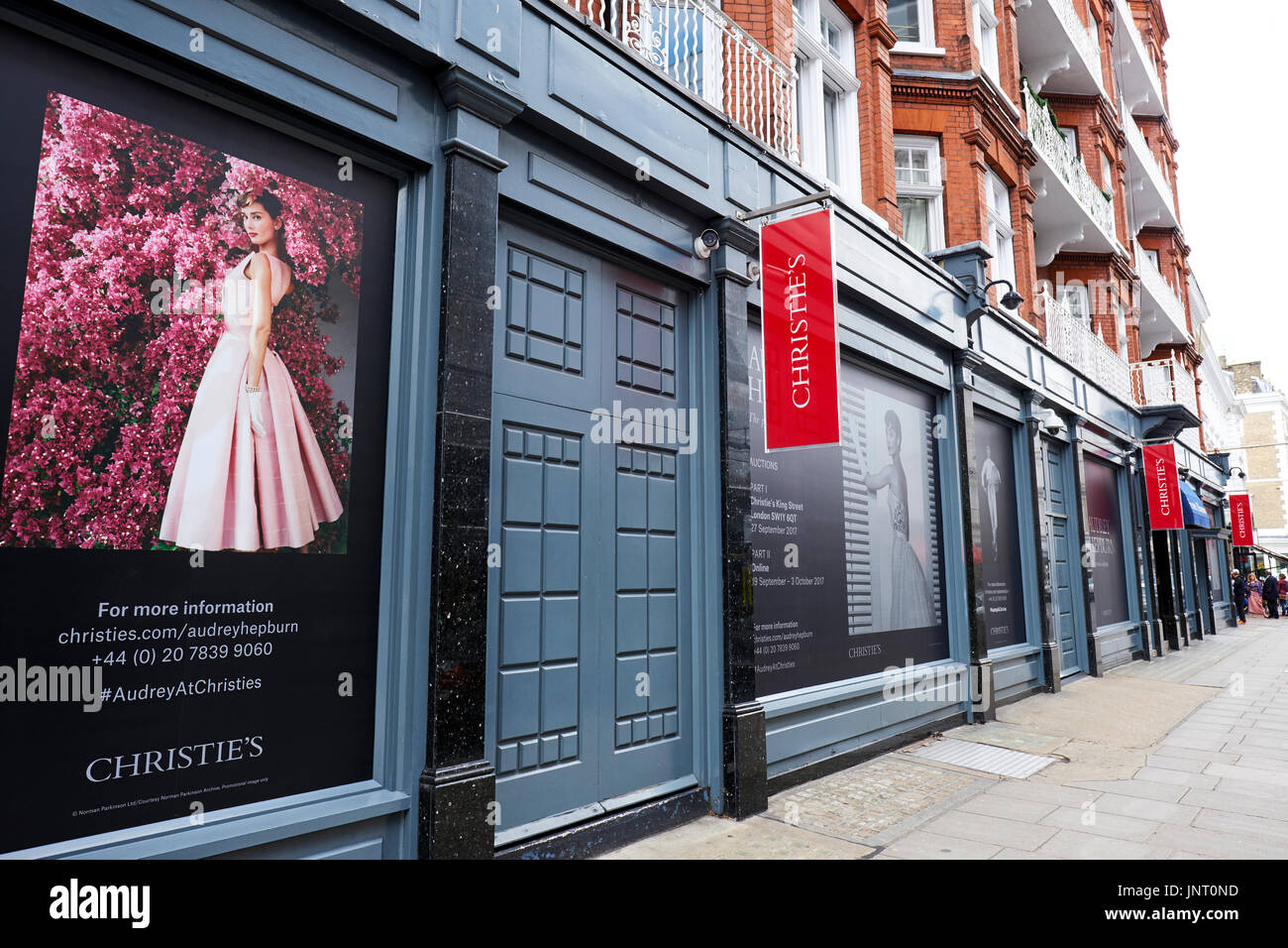 Les encanteurs Christies, Old Brompton Road, South Kensington, London, UK Banque D'Images