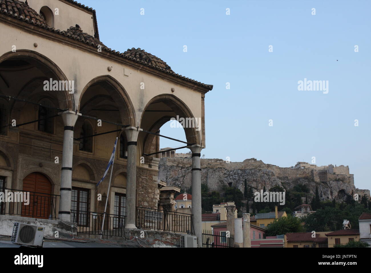 Mosquée Tsisdarakis est un 18e siècle, la mosquée ottomane fonctionnent maintenant comme un musée, dans le centre d'Athènes, Grèce. Banque D'Images