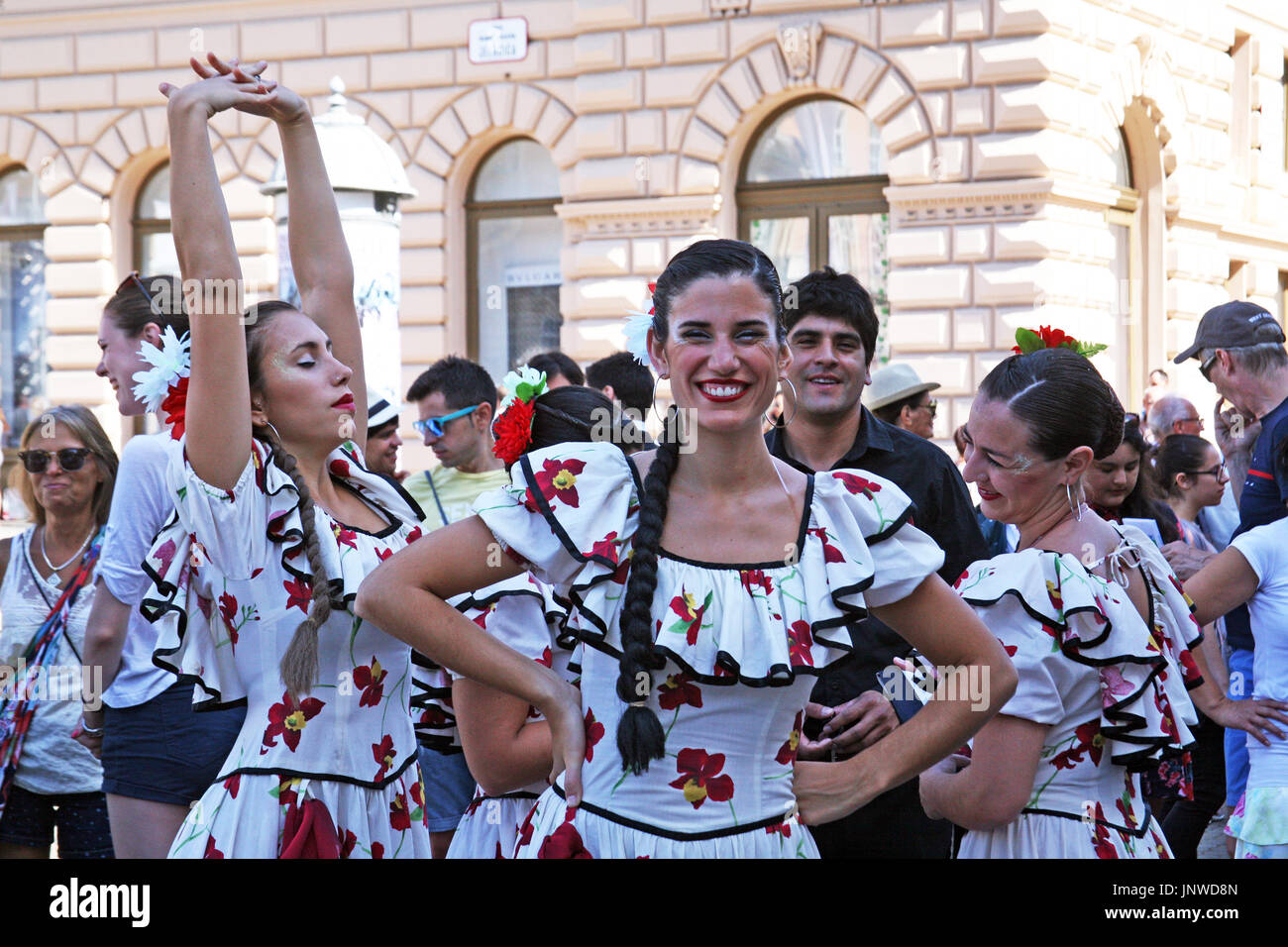 Festival International de Folklore,2017,Zagreb.,des,21 Banque D'Images