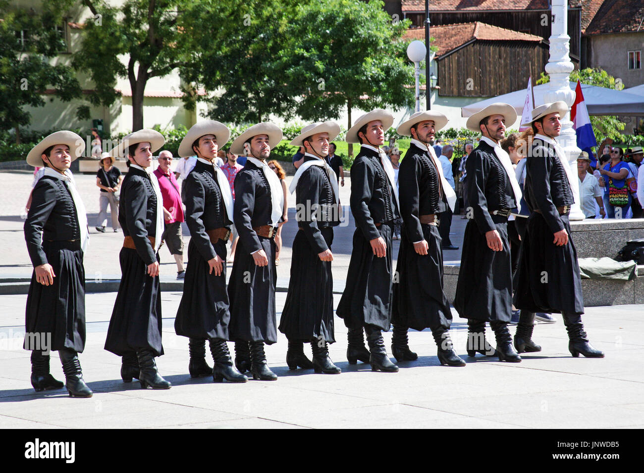 Festival International de Folklore,2017,Zagreb.,des,26 Banque D'Images