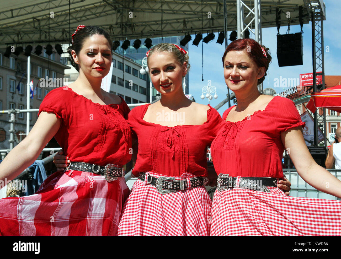 Festival International de Folklore,2017,Zagreb.,des,27 Banque D'Images