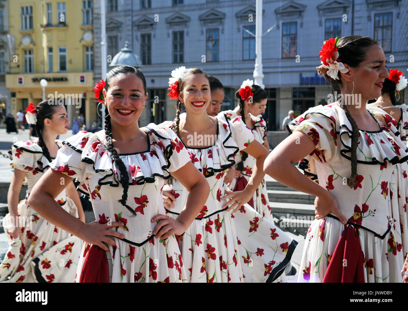 Festival International de Folklore,2017,Zagreb.,des,30 Banque D'Images