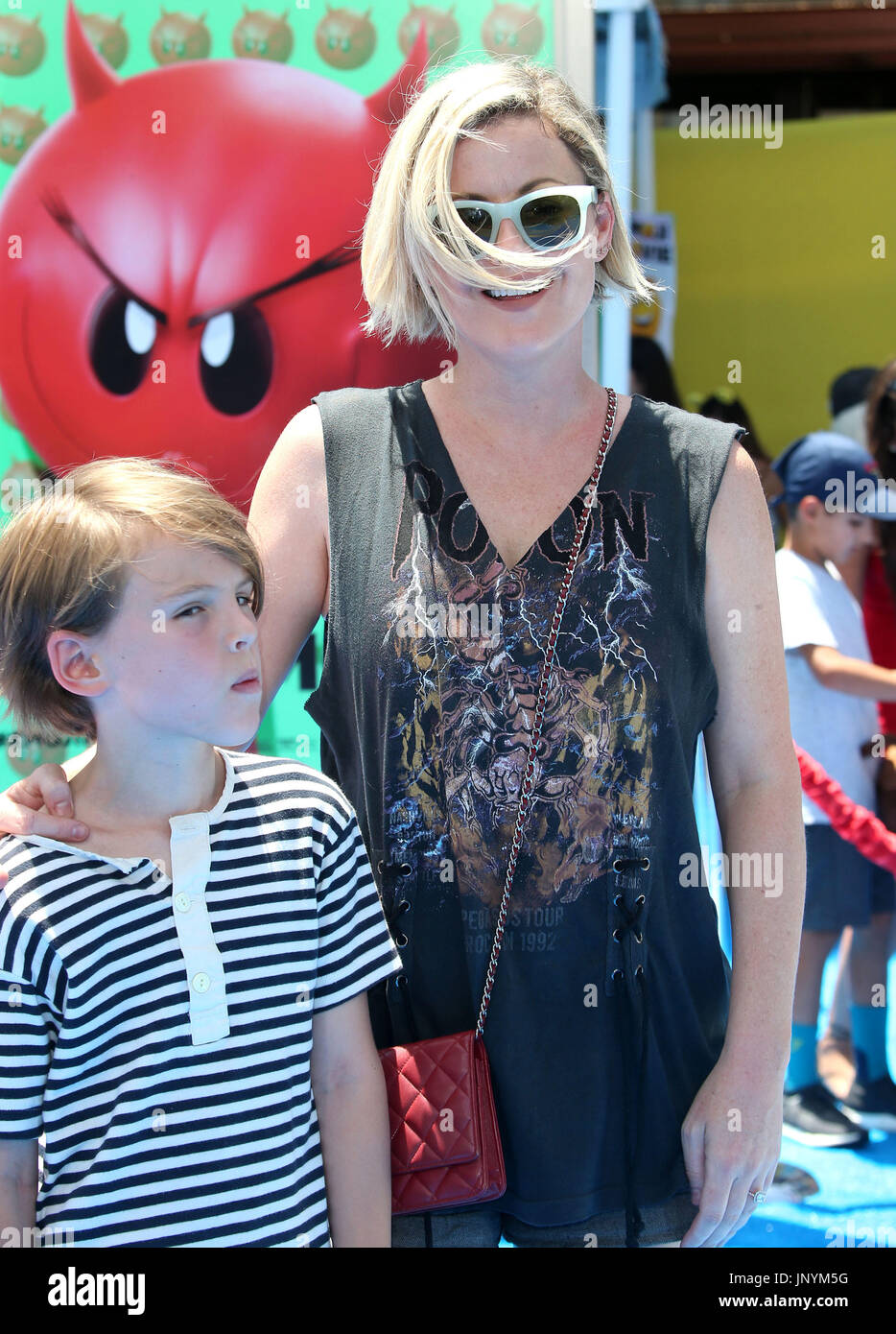 Westwood, USA. 23 juillet, 2017. 23 juillet 2017 - Westwood, Californie - Kathleen Robertson. ''L'Emoji'' Première mondiale tenue au Regency Village Theatre. Crédit photo : F. Sadou/AdMedia Crédit : F. Sadou/AdMedia/ZUMA/Alamy Fil Live News Banque D'Images