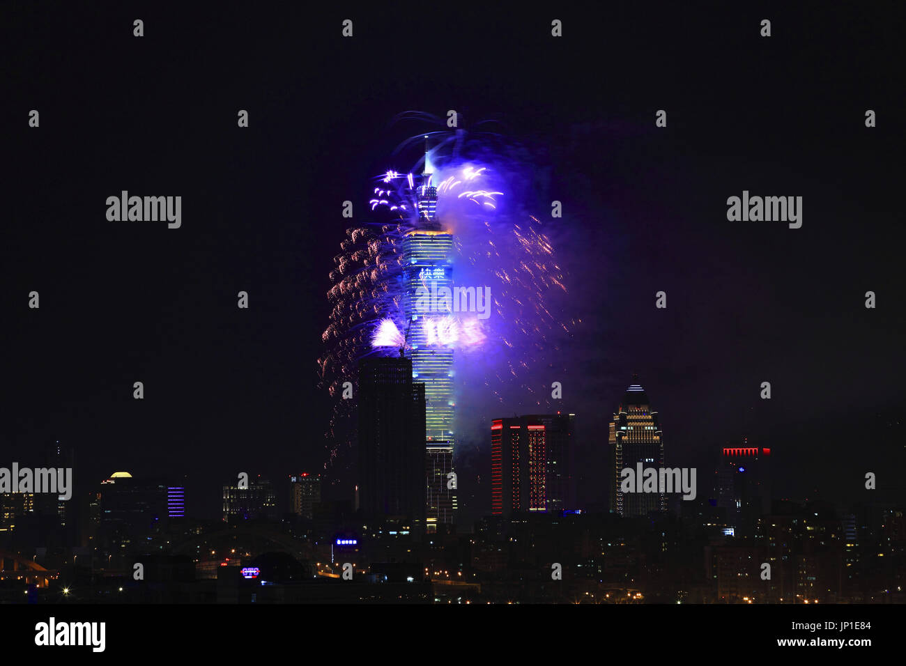 Taipei 101 fireworks Banque de photographies et d’images à haute ...