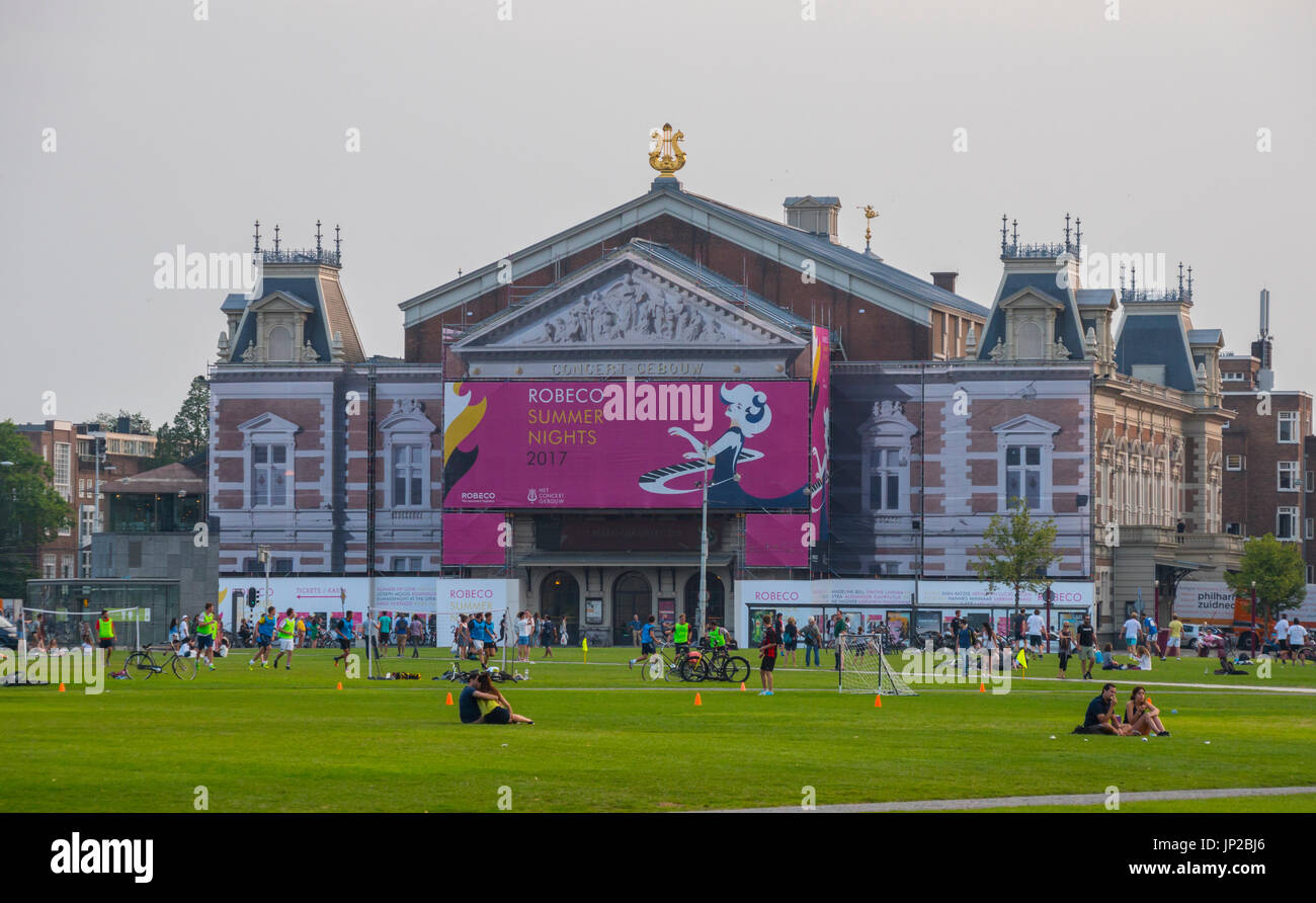 Salle de concert à Amsterdam - Amsterdam - Pays-Bas Banque D'Images