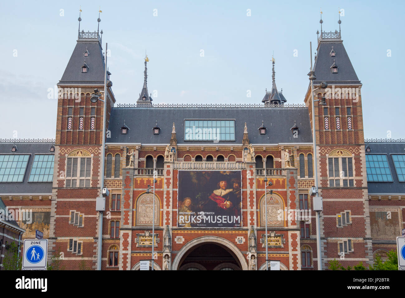 National Museum à Amsterdam - Amsterdam - Pays-Bas Banque D'Images