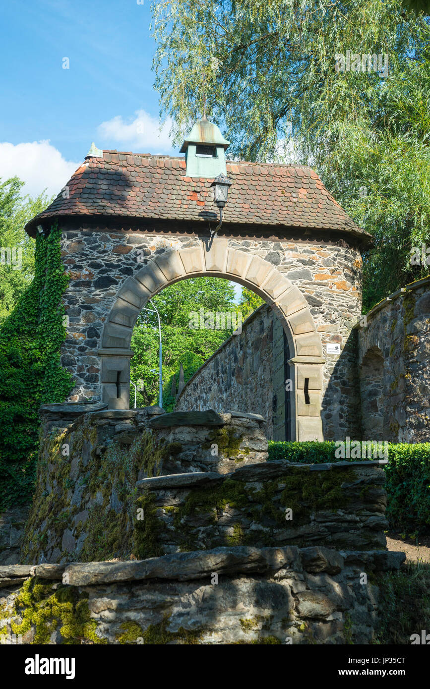 Château Czocha, Basse-silésie, Pologne Banque D'Images