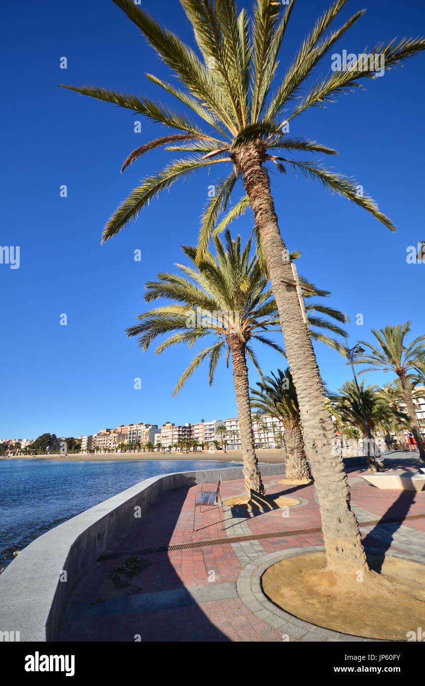 Puerto Mazarrón, Murcie, Espagne Banque D'Images