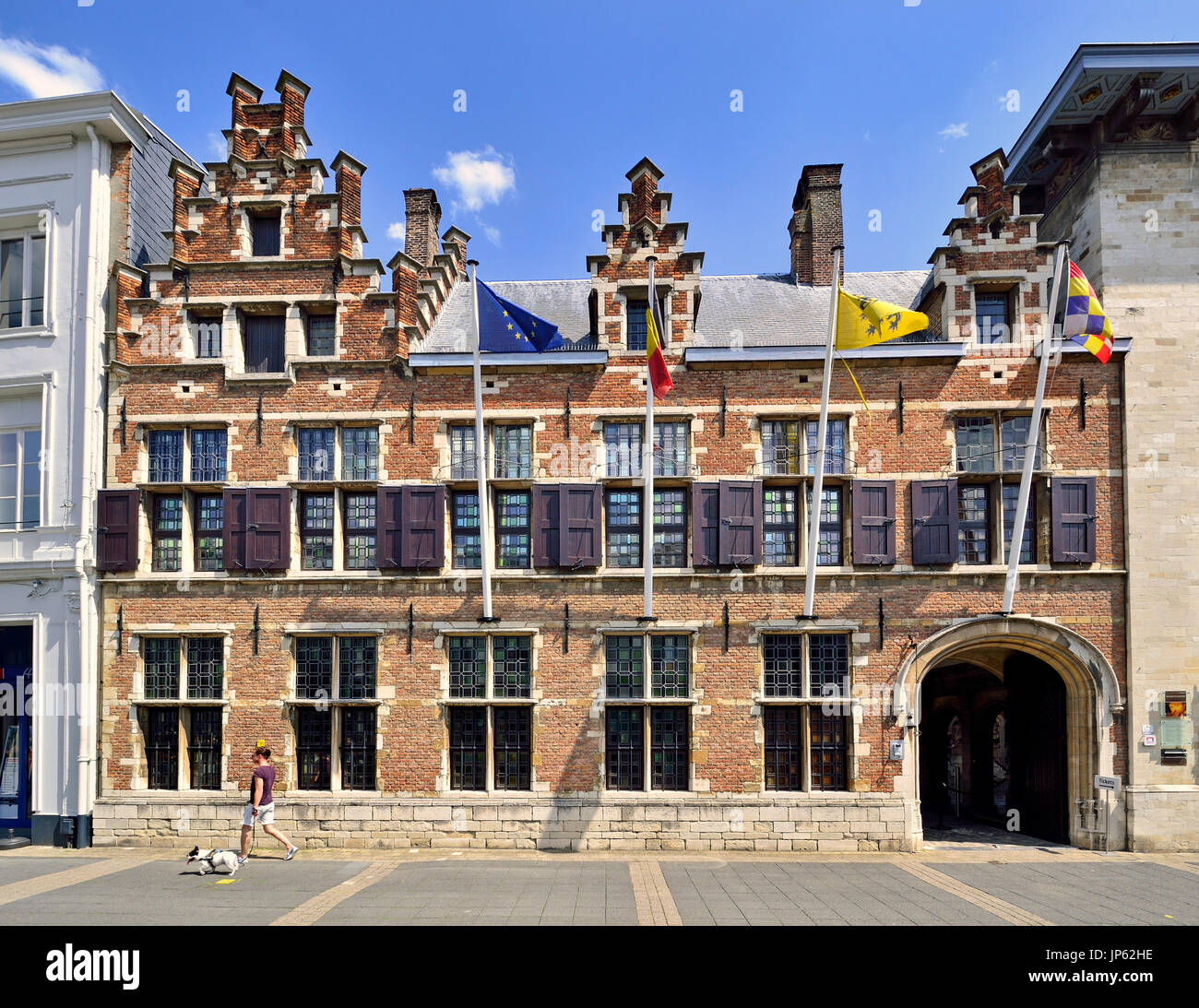 Anvers, Belgique. Rubenshuis / Maison de Rubens ; l'ancienne maison et ...