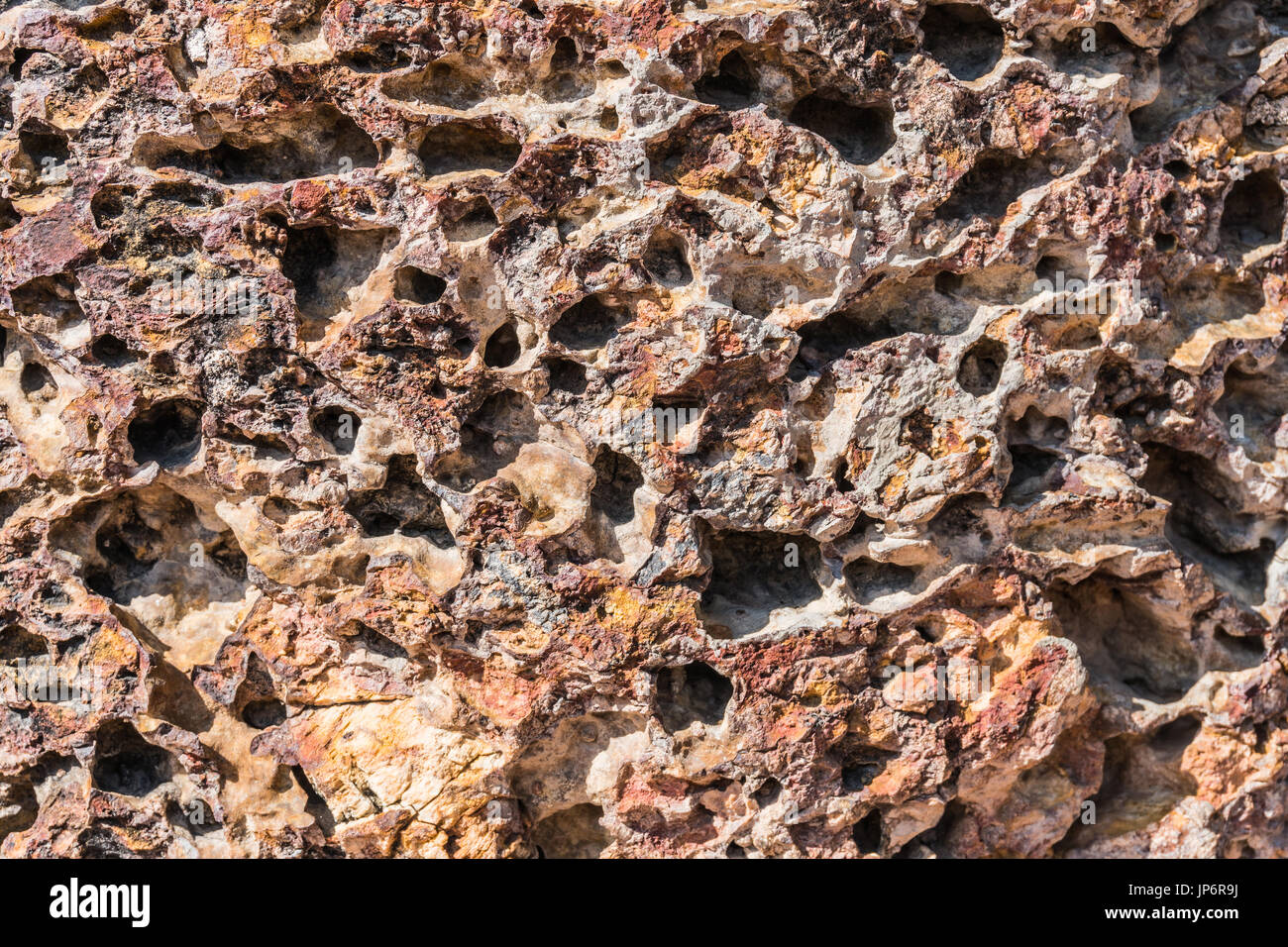 Résumé fond close up weathered texture rock Banque D'Images