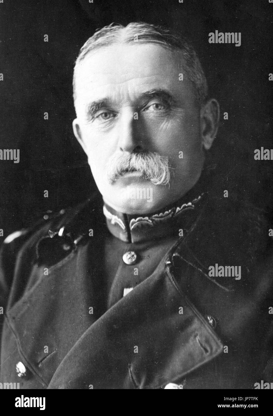 JOHN FRENCH, 1er comte d'Ypres (1852-1925) Officier de l'armée britannique vers 1912 Banque D'Images