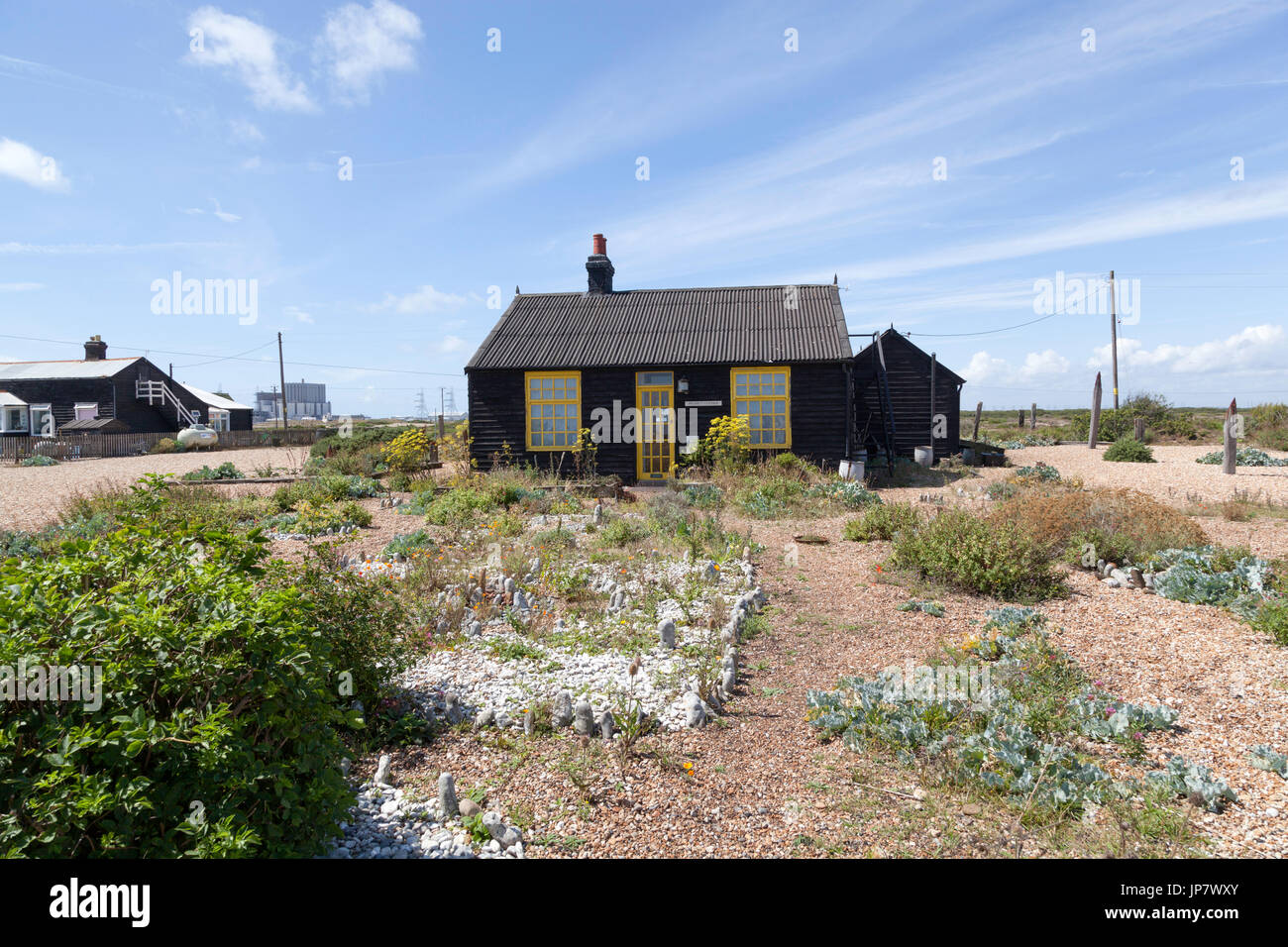 L'étrange paysage d'Dungess, Kent Banque D'Images