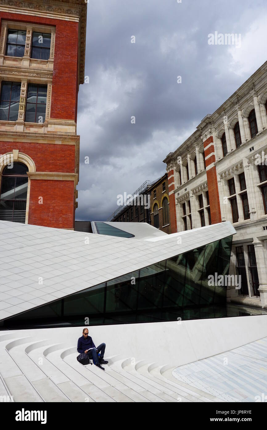 Cour Sackler, Victoria and Albert Museum, Londres Banque D'Images