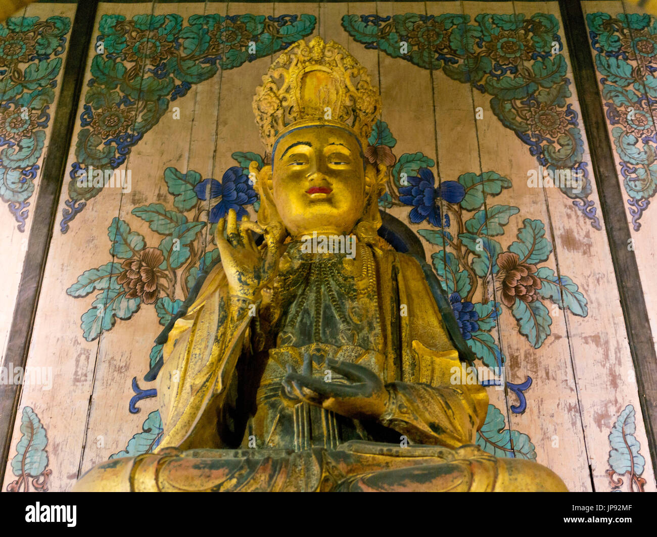 Guanyin, déesse de la miséricorde, le Palais d'été, Pékin, Chine Banque D'Images