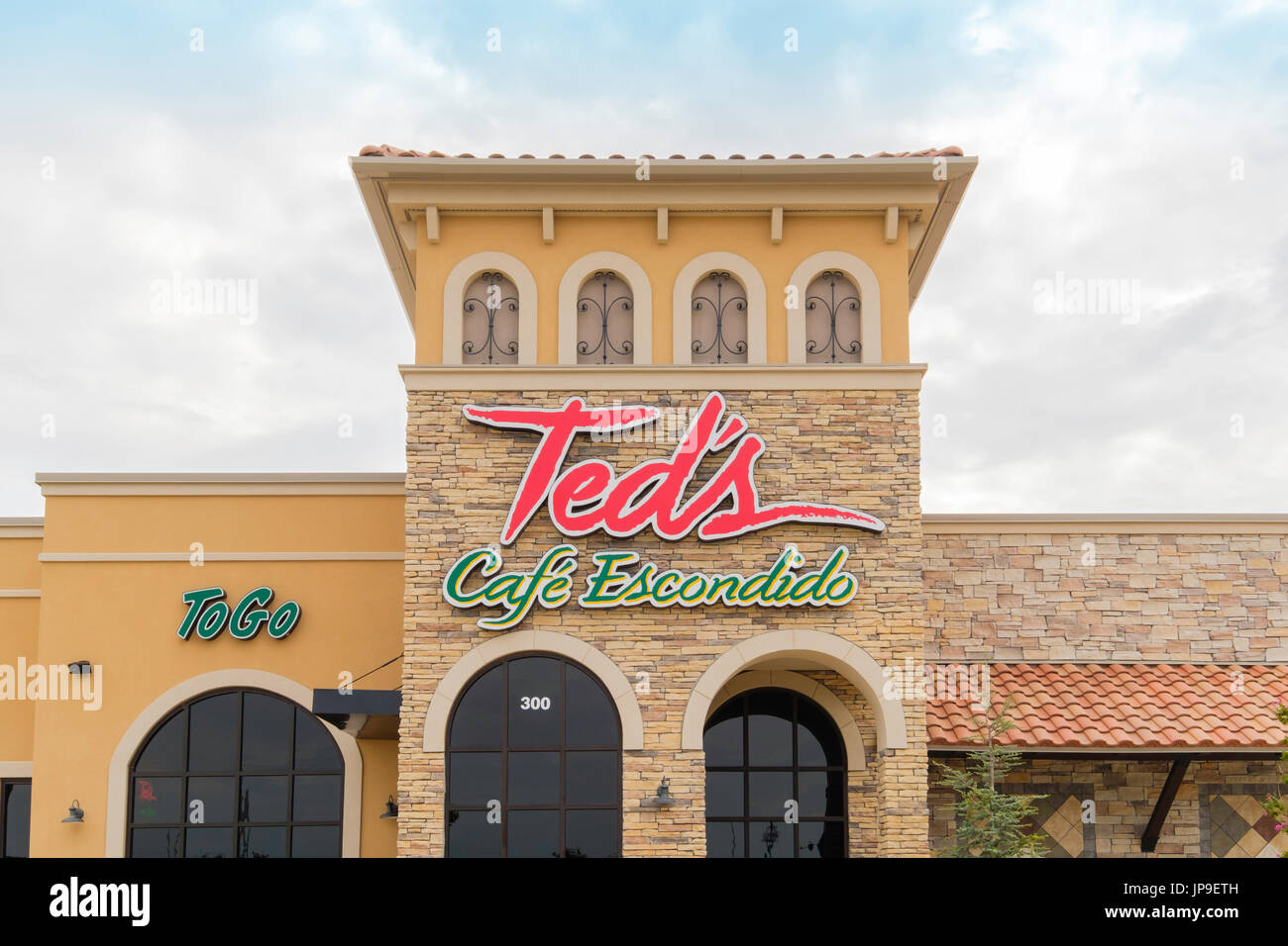 Ted's Cafe Escondido, un restaurant mexicain à Oklahoma City, Oklahoma, USA. Banque D'Images