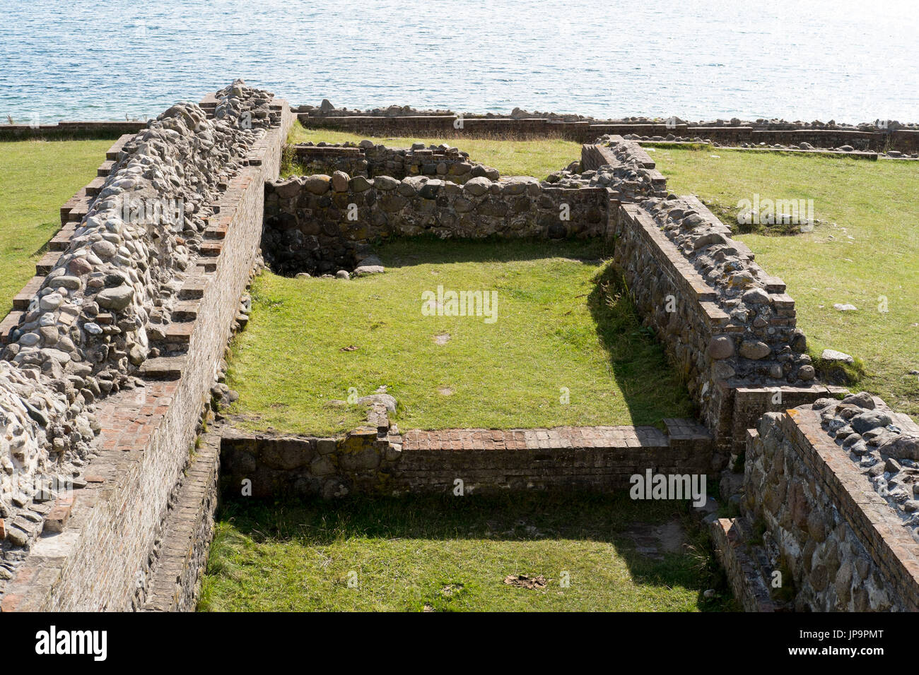 Motifs de Kalø Kalø ruines du château - logement près de Aarhus - Danemark - Suède Banque D'Images