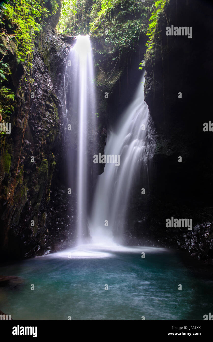 Cascade de Gitgit, Bali Banque D'Images