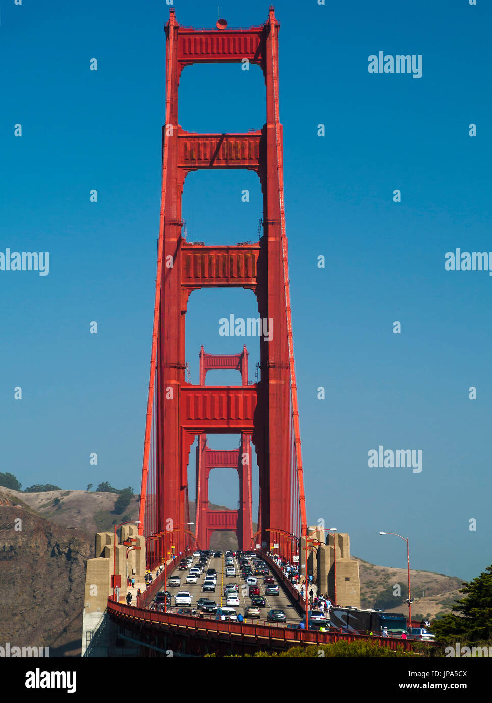 Le Golden Gate Bridge, San Francisco, États-Unis Banque D'Images