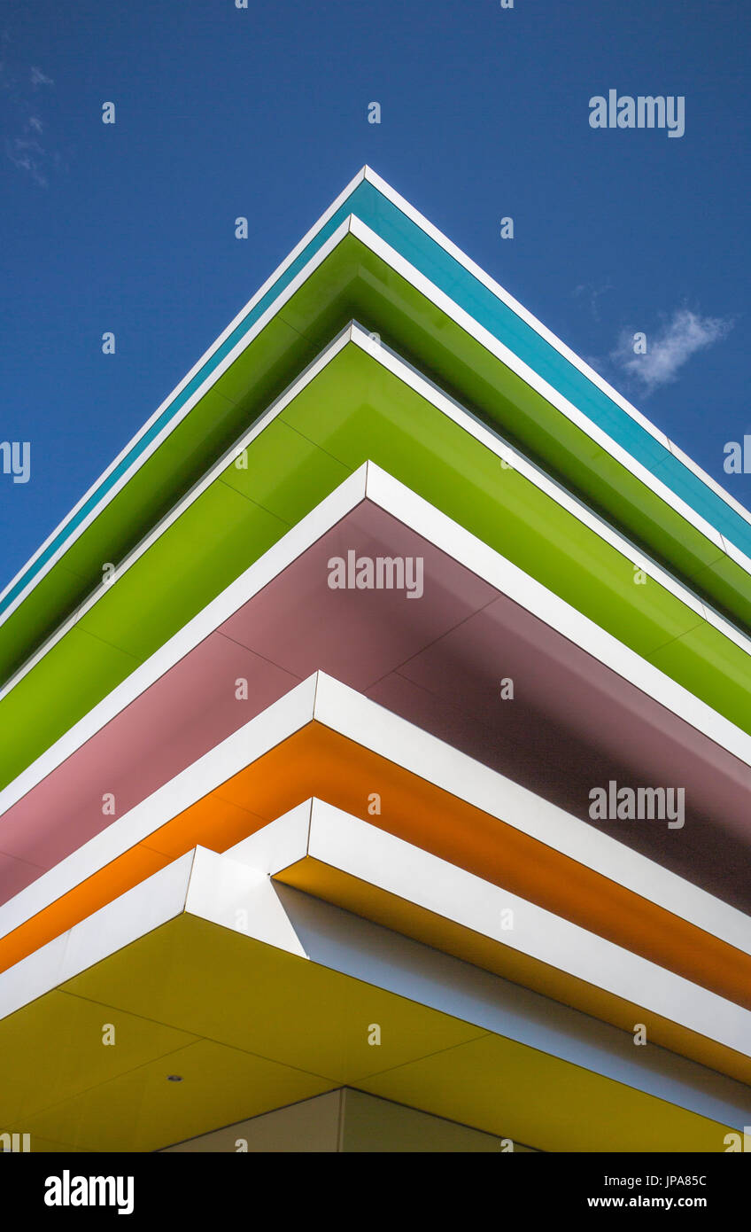 Le Japon, la ville de Tokyo,région de Sugamo, Bank Building, Emmanuelle Moureaux architecte Banque D'Images