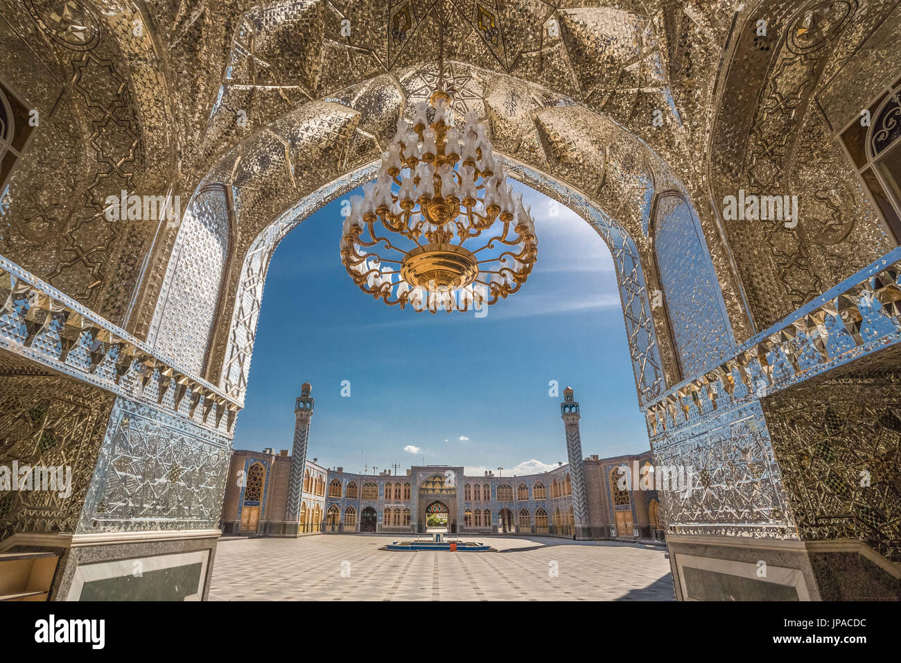 L'Iran, Aran City (près de Koshan), Mohamed Helal Complex Banque D'Images