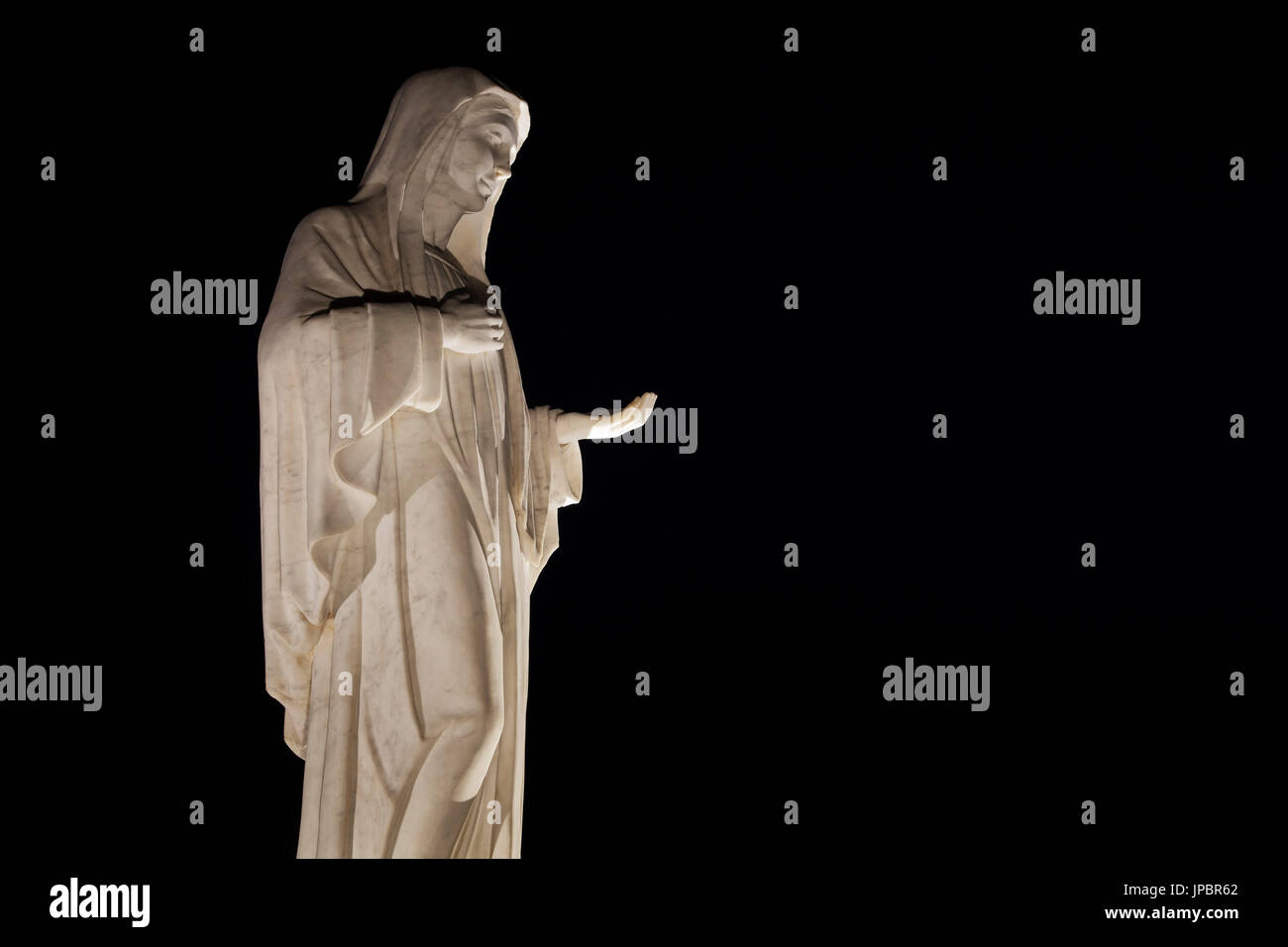 Apparition de la vierge marie Banque de photographies et d’images à