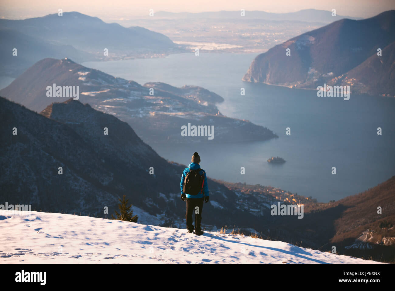 Prealpi Bresciane, province de Brescia, Lombardie, Italie, district de l'Europe. Banque D'Images