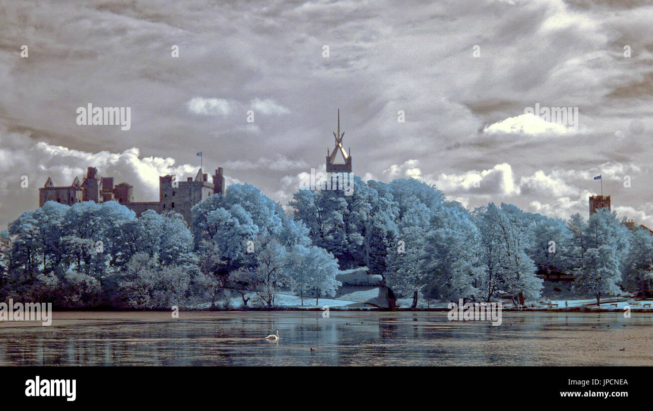 Le Palais de Linlithgow, kirkgate, berceau de Linlithgow, Mary Queen of Scots Banque D'Images