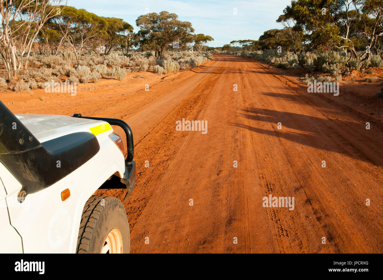 Off Road Track dans l'Outback Banque D'Images