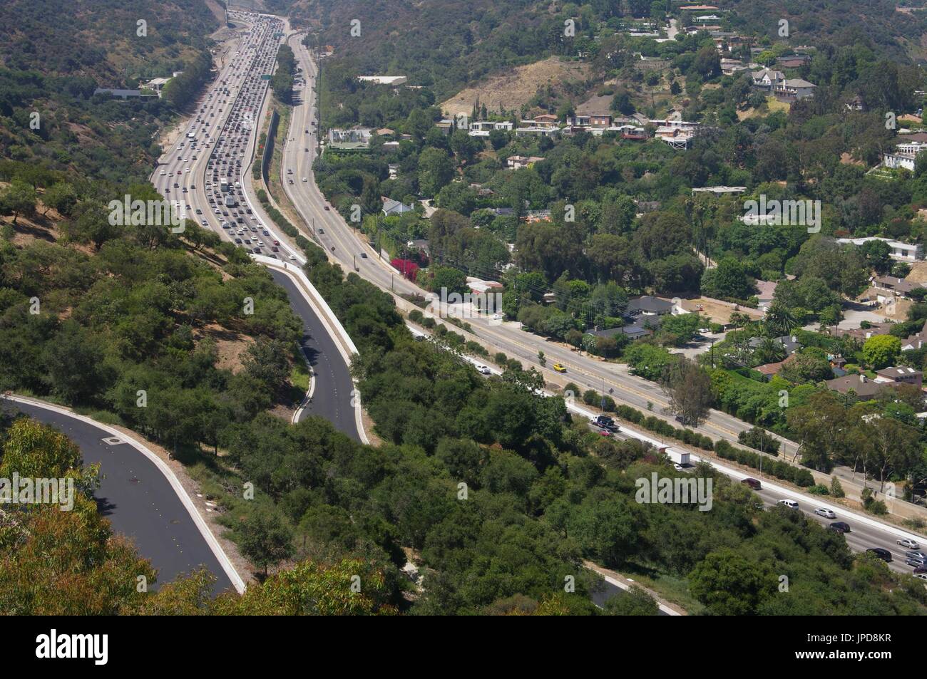 L'Autoroute de San Diego, Californie, États-Unis Banque D'Images