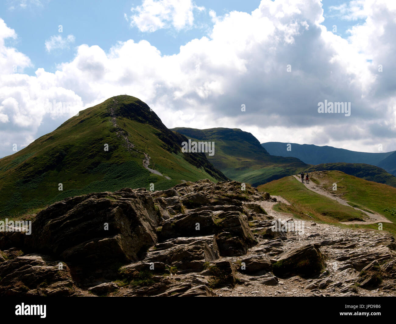 Cat bells est tombé, le Lake District, Cumbria, Royaume-Uni Banque D'Images