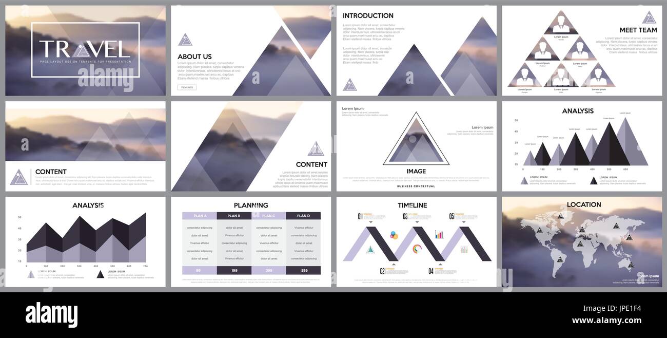 L'élément de conception de modèles de présentation d'infographies.Utiliser dans la présentation, rapport annuel, livre à couverture modèle. Brochure, mise en page, Keynote ,F Illustration de Vecteur