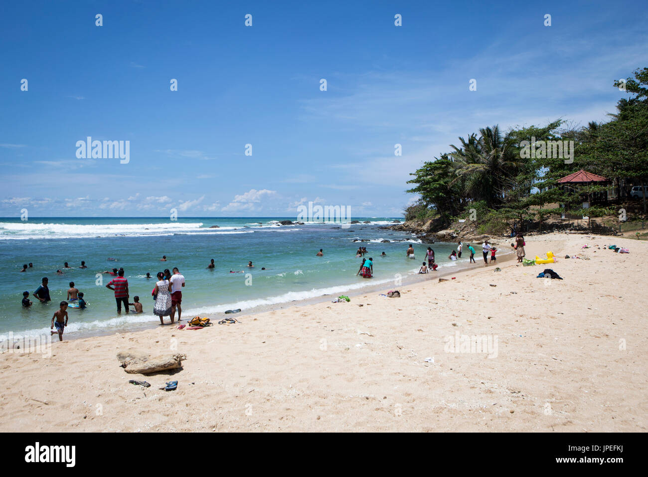 Plage de Tangalle , Sri Lanka Banque D'Images