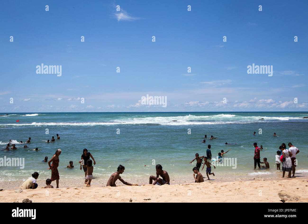 Plage de Tangalle , Sri Lanka Banque D'Images