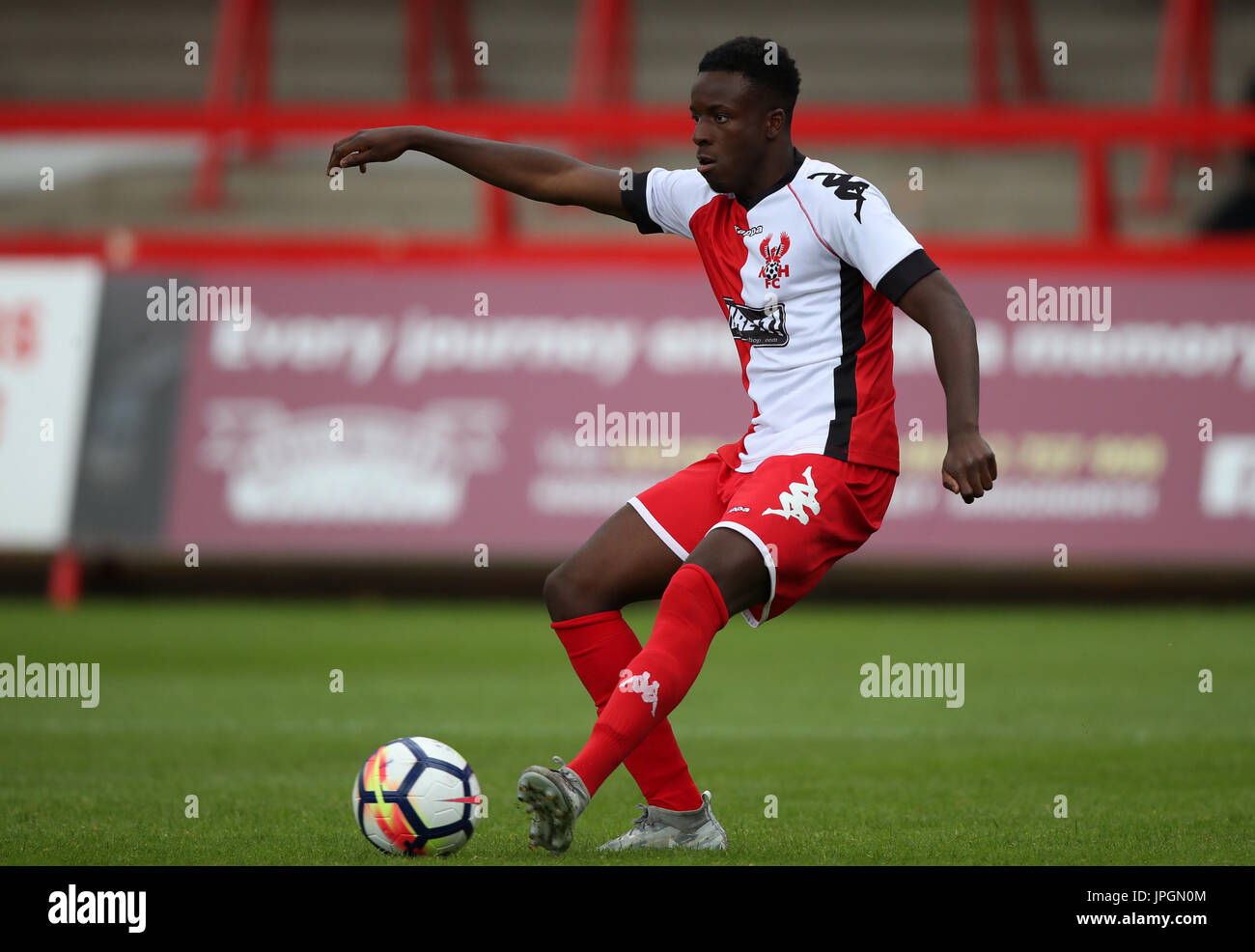 Kidderminster Harriers' Mathias Bakare Banque D'Images