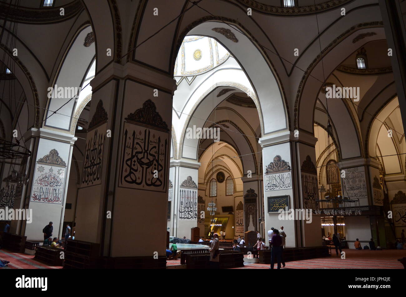 Une mosquée à Bursa Banque D'Images