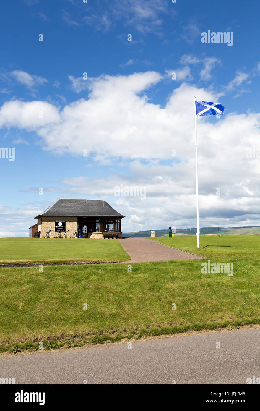 Le parcours de Golf de Machrihanish, péninsule de Kintyre, côte ouest de l'Ecosse, Royaume-Uni Banque D'Images