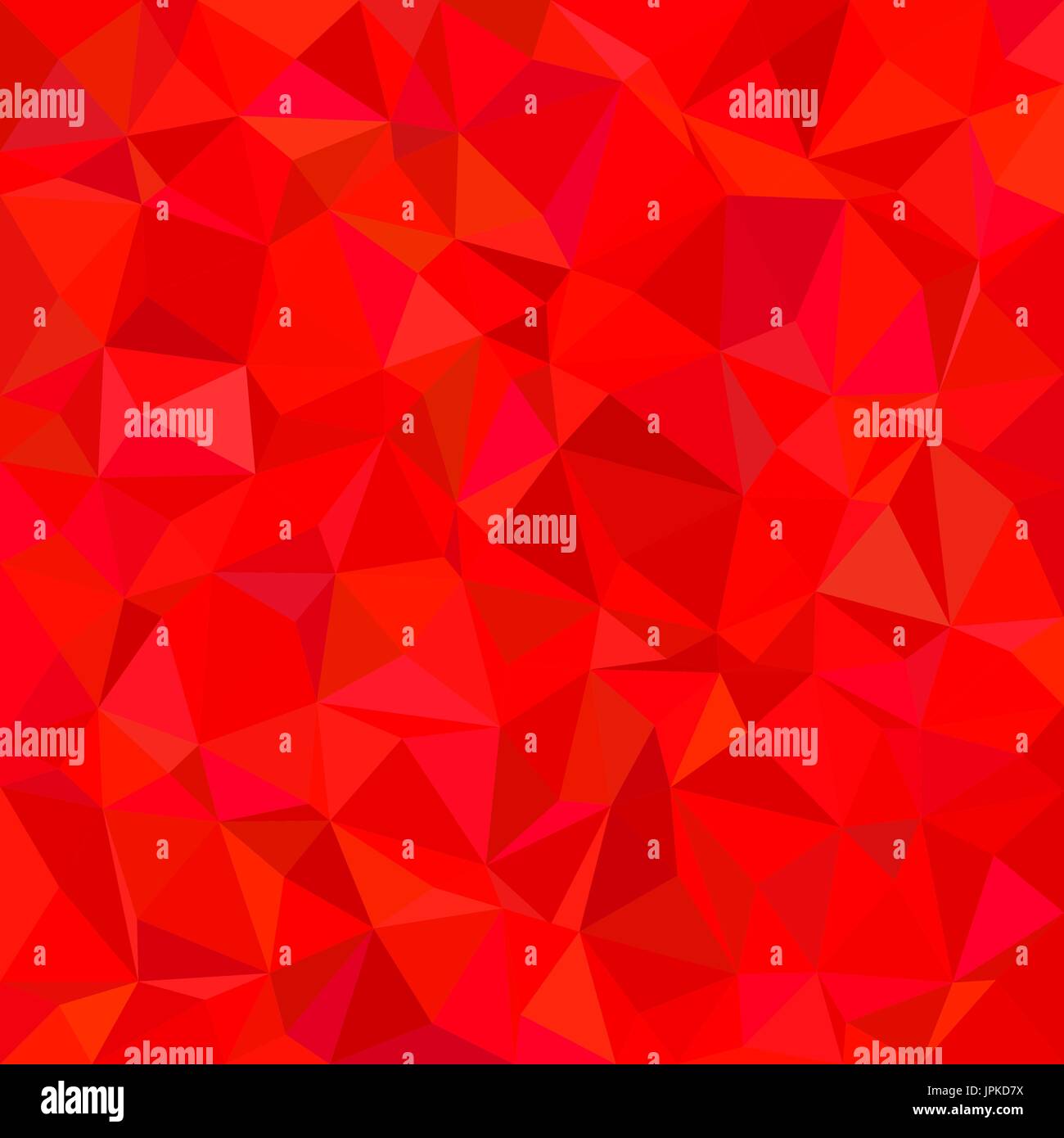 Résumé motif en mosaïque de carreaux triangle irrégulier - fond vecteur conception polygonale à partir de triangles dans les tons rouges Illustration de Vecteur